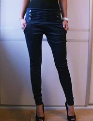 Moda Spodnie Materiałowe - 1722664