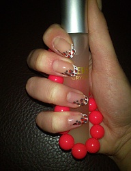 Paznokcie Naturalne French Kwadratowe - 2409560