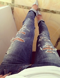 Moda Spodnie Jeansy - 2413828