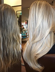 Fryzury Długie Fryzury gwiazd Proste Rozpuszczone Blond - 3264734