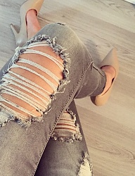 Moda Spodnie Jeansy - 2892106