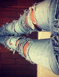 Moda Spodnie Jeansy - 1661456