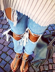 Moda Spodnie Jeansy - 2798782