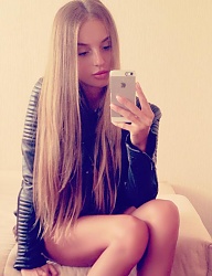 Fryzury Długie Na co dzień Proste Rozpuszczone Blond - 2390530