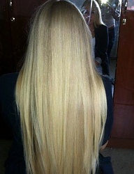 Fryzury Długie Na co dzień Proste Rozpuszczone Blond - 2151103