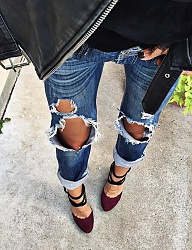 Moda Spodnie Jeansy - 3038756