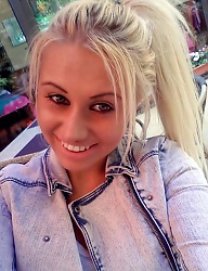 Fryzury Długie Na co dzień Proste Upięcie Blond - 2015914