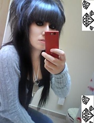 Fryzury Średnie Alternatywne EMO - 11651