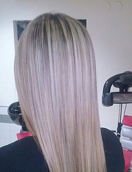 Fryzury Długie Na co dzień Proste Rozpuszczone Blond - 2383246