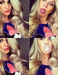 Fryzury Długie Na co dzień Kręcone Rozpuszczone Blond - 3035100