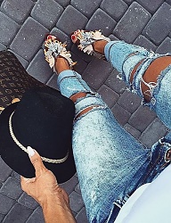 Moda Spodnie Jeansy - 3031771