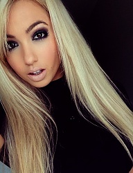 Fryzury Długie Na co dzień Proste Rozpuszczone Blond - 2975592