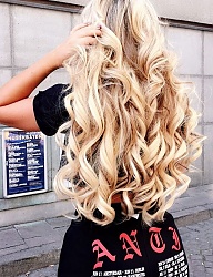 Fryzury Długie Na co dzień Kręcone Rozpuszczone Blond - 3205651