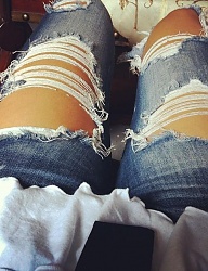 Moda Spodnie Jeansy - 1479938