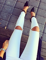 Moda Spodnie Jeansy - 2643356