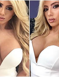 Fryzury Długie Na co dzień Kręcone Rozpuszczone Blond - 2975882