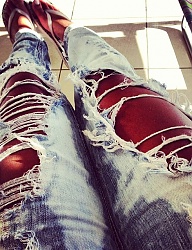 Moda Spodnie Jeansy - 1732574