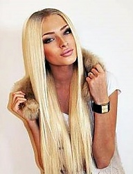 Fryzury Długie Na co dzień Proste Rozpuszczone Blond - 2977654