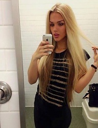 Fryzury Długie Na co dzień Proste Rozpuszczone Blond - 2982148