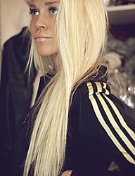 Fryzury Długie Na co dzień Proste Rozpuszczone Blond - 2035164