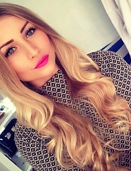 Fryzury Długie Na co dzień Kręcone Rozpuszczone Blond - 3004018