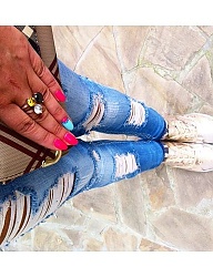 Moda Spodnie Jeansy - 2701450