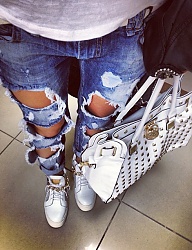 Moda Spodnie Jeansy - 2074938