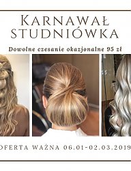 Fryzury Długie Wieczorowe Kręcone Upięcie Blond - 3270485