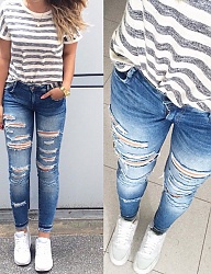 Moda Spodnie Jeansy - 3057392