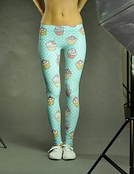 Moda Spodnie Leginsy - 1575125