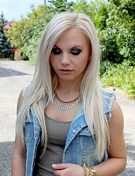 Fryzury Długie Na co dzień Proste Rozpuszczone Blond - 2134368