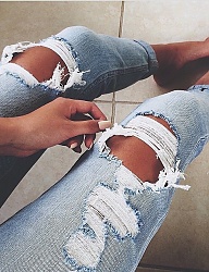 Moda Spodnie Jeansy - 3106024