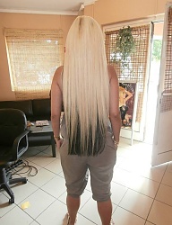 Fryzury Długie Na co dzień Proste Rozpuszczone Blond - 2165459