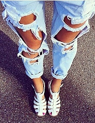 Moda Spodnie Jeansy - 2762080