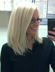 Fryzury Średnie Na co dzień Proste Rozpuszczone Blond - 3209790