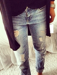 Moda Spodnie Jeansy - 2446829
