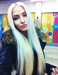 Fryzury Długie Na co dzień Proste Rozpuszczone Blond - 2033182