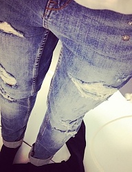 Moda Spodnie Jeansy - 1816281