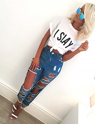 Moda Spodnie Jeansy - 3173159