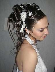 Fryzury Średnie Ślubne - 520008