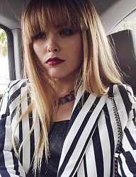 Fryzury Długie Na co dzień Proste z grzywką Rozpuszczone Blond - 2151720