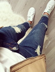 Moda Spodnie Jeansy - 2925441