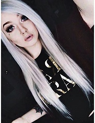 Fryzury Długie Na co dzień Proste Rozpuszczone Blond - 2973518