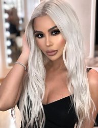 Fryzury Długie Na co dzień Kręcone Rozpuszczone Blond - 3272536