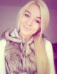 Fryzury Długie Na co dzień Proste Upięcie Blond - 2034857