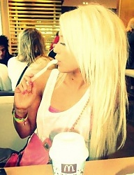 Fryzury Długie Na co dzień Proste Rozpuszczone Blond - 2155768
