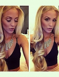 Fryzury Długie Na co dzień Kręcone Rozpuszczone Blond - 2979298