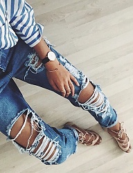 Moda Spodnie Jeansy - 3049254