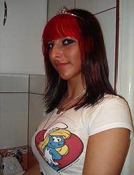 Fryzury Średnie Alternatywne EMO - 62395