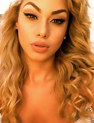 Fryzury Długie Na co dzień Kręcone Rozpuszczone Blond - 3152145